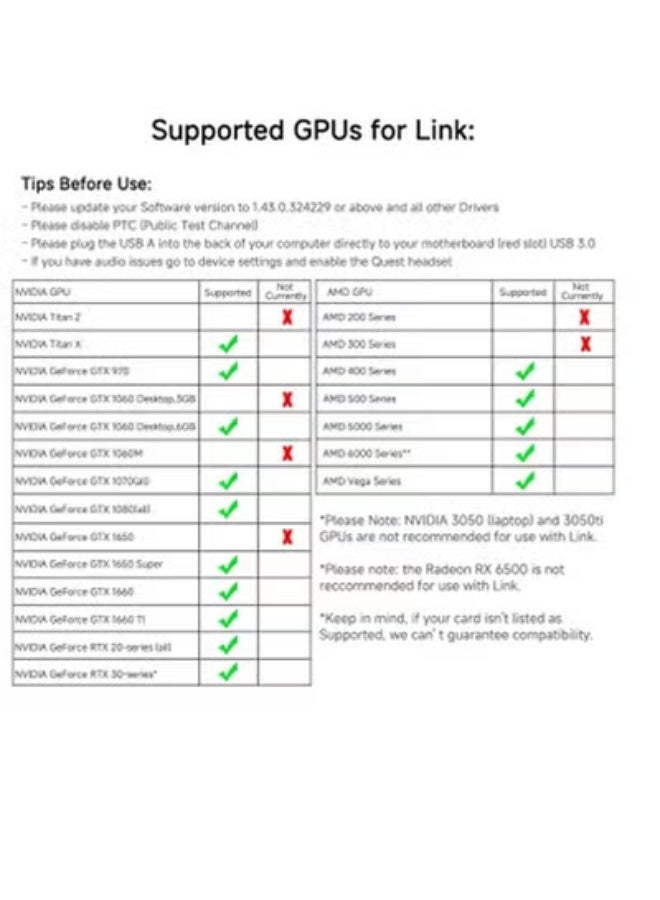 Peachjoy كابل رابط متوافق مع ميتا كويست 3، لتمديد وقت اللعب، كابل شحن USB A إلى USB C بطول 16 قدم متوافق مع Oculus Quest 2/ Pico VR Headset واتصال الكمبيوتر - Image 4