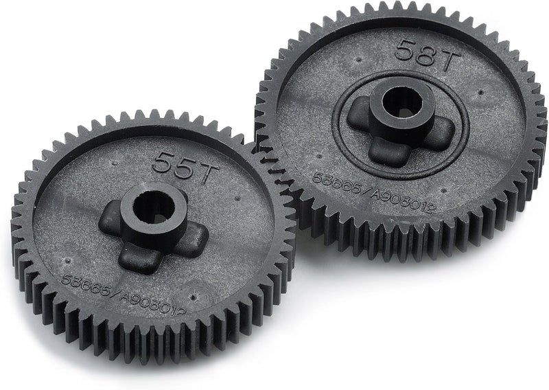 Tamiya 300053665 55/58 Teeth Tuning Gears for TT01 and TT01E Chassis