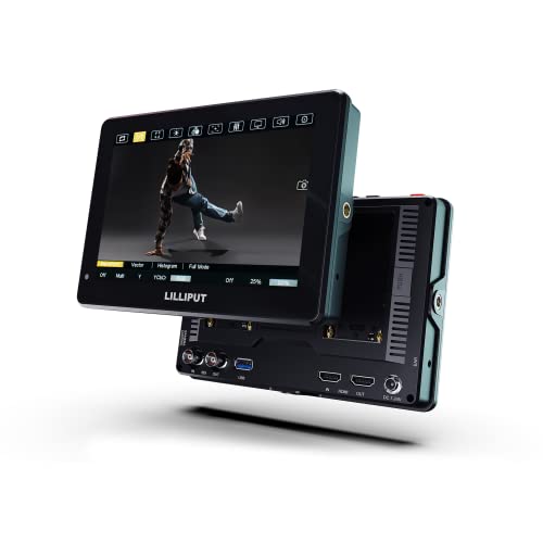 LILLIPUT HT Series HT7S 2000nits Ultra-Bright Touch Control Screen with HDMI 2.0 3G-SDI Input Output LANC 3D-LUT Waveform Histogram 5" - Image 1