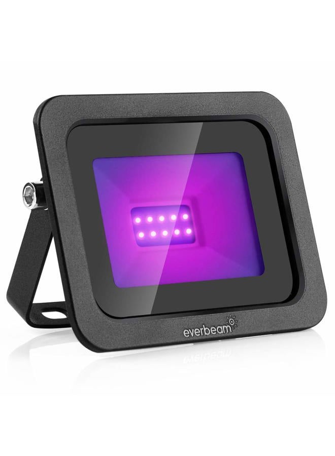 Everbeam 395nm 10W UV LED Black Light - High Performance LED Bulbs, IP66 Waterproof – Ultraviolet Flood Lighting for Aquarium, Indoor or Outdoor Parties, Stage - Party Supplies, Halloween Decorations - Image 1