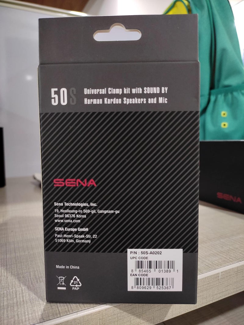 Sena 50S Universal Clamp Kit w/Sound by Harmon Kardon - Image 4