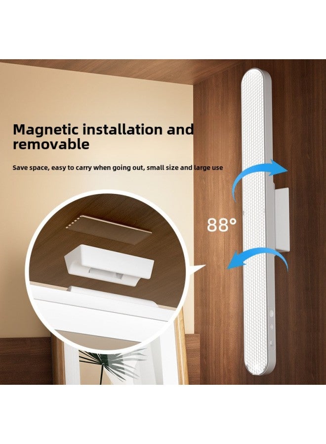 Cool Light Rotating Angle Eye Protection Children Middle School Student Dormitory Bedroom Charging Desk Reading Magnet Adsorption-Specifications:Multifunctional Cool Light 35cm [charging Remote Control Three-gear Dimmable] + Line - Image 4