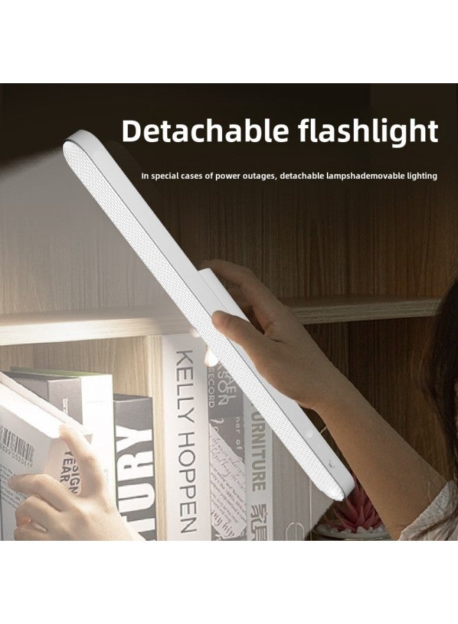 Cool Light Rotating Angle Eye Protection Children Middle School Student Dormitory Bedroom Charging Desk Reading Magnet Adsorption-Specifications:Multifunctional Cool Light 35cm [charging Remote Control Three-gear Dimmable] + Line - Image 3