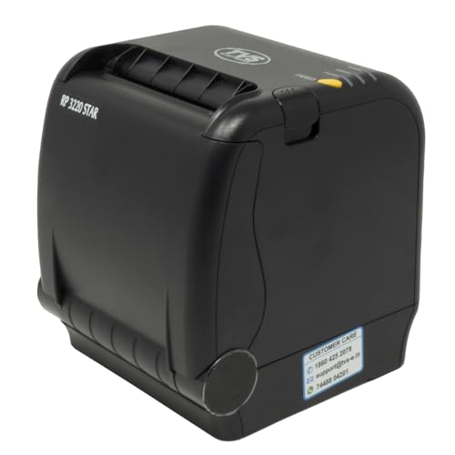 TVS ELECTRONICS RP 3220 Star Thermal Receipt Wtih Auto Cutter | USB & Wifi Connectivity | Compatible With ESC/POS Print Billing Invoice |220 Mm/S Print Speed & Support 3 Inch / 80 Mm Paper Width,Black - Image 1