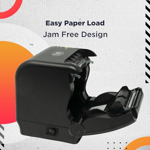 TVS ELECTRONICS RP 3220 Star Thermal Receipt Wtih Auto Cutter | USB & Wifi Connectivity | Compatible With ESC/POS Print Billing Invoice |220 Mm/S Print Speed & Support 3 Inch / 80 Mm Paper Width,Black - Image 3
