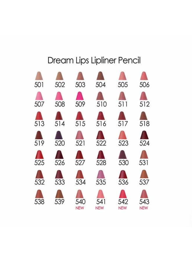 Golden Rose DREAM LIPS LIPLINER 531 - Image 2