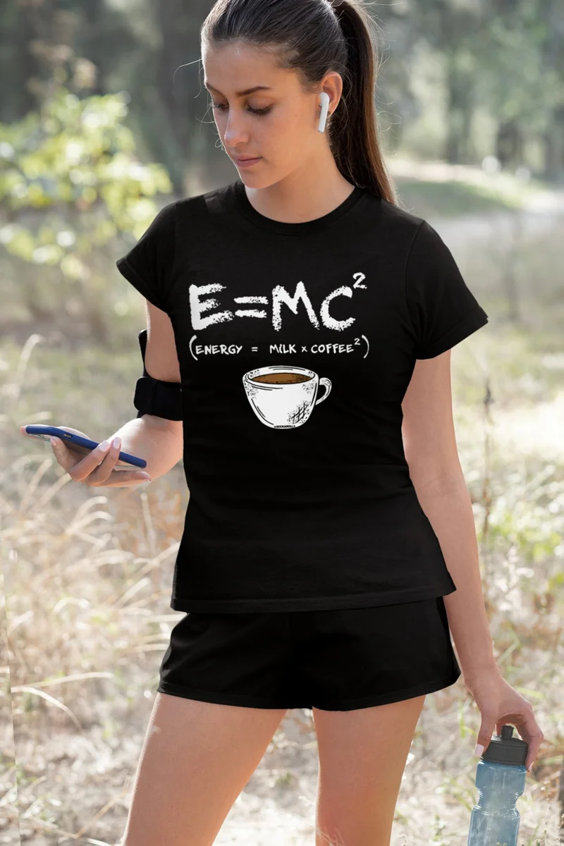 Rock&Roll Energetic Brown Black Short Sleeve Women's Shorts Set