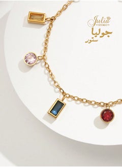 Tassel Gold Color Pendant Bracelet