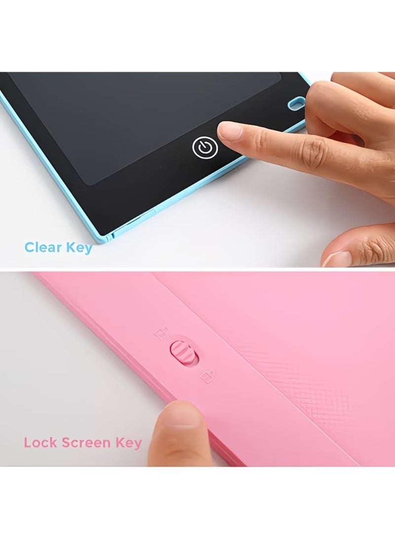 ZedPlay LCD Writing Tablet for Kids, 12 Inch Colorful Doodle Board Drawing Tablet, Educational Learning Toys Birthday Gifts for Boys Girls Age 3 4 5 6 7 8 - Image 3