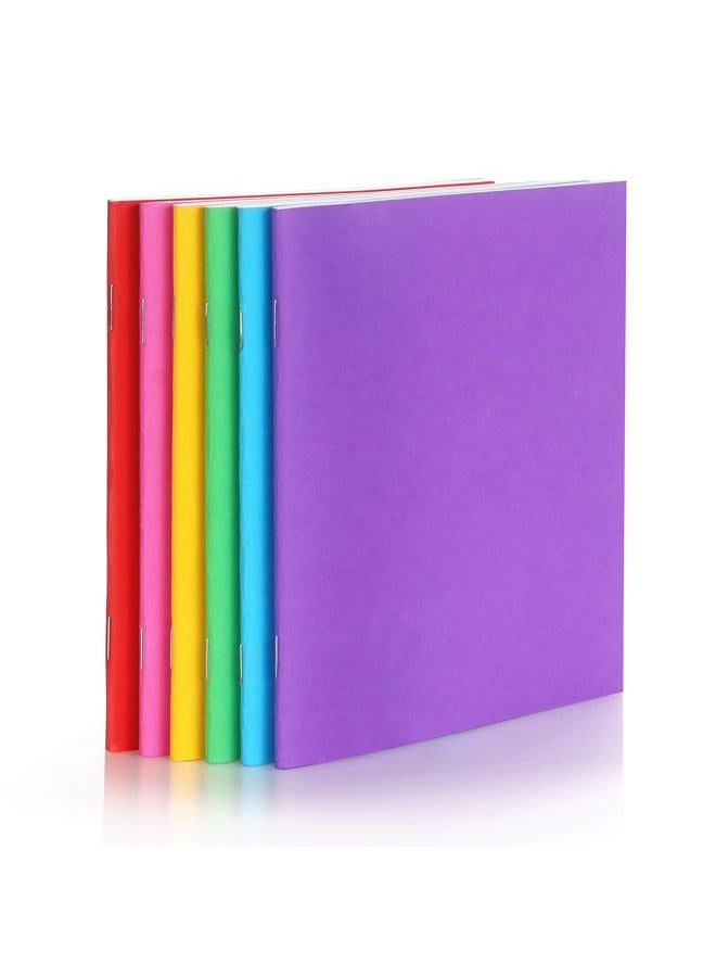 Tamaki 6 Pack Colorful Blank Books for kids to Write, Drawing, Cute Sketchbook for Kid, 6 Colors (4.25 x 5.5 Inches) - Image 2
