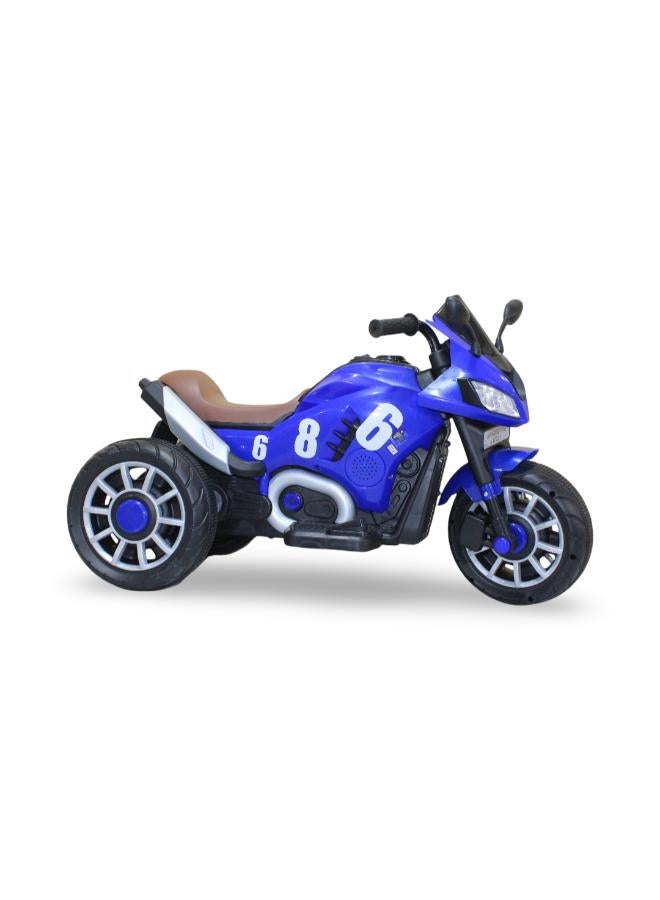 BINO 3-Wheel Motorcycle Ride-On – Blue - Image 3