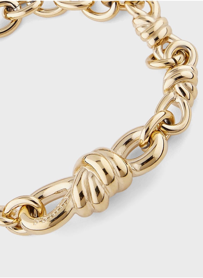 GUESS Loop Chain Fashion Bracelet  - Image 2