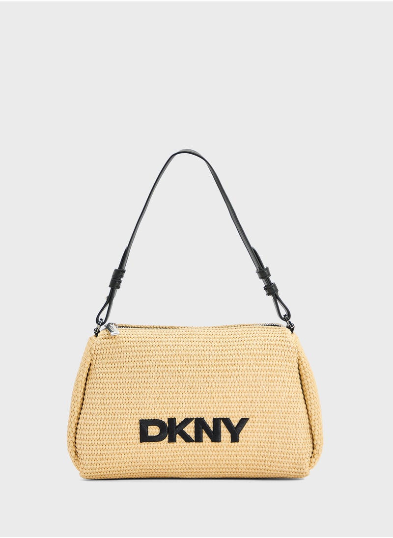 DKNY Remy Logo Chain Detailed Satchel  - Image 1