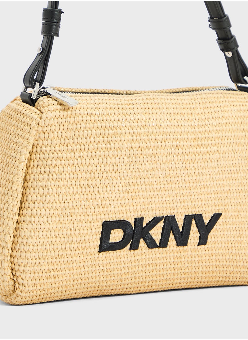 DKNY Remy Logo Chain Detailed Satchel  - Image 4