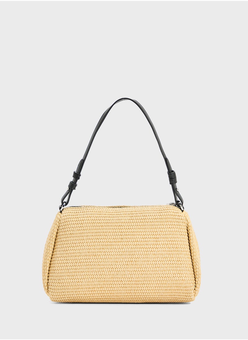 DKNY Remy Logo Chain Detailed Satchel  - Image 2