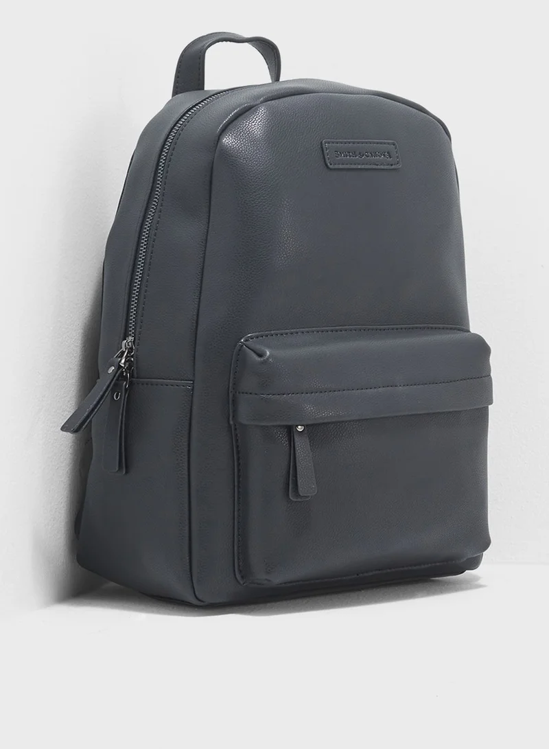 Smith & canova Zip Front Backpack