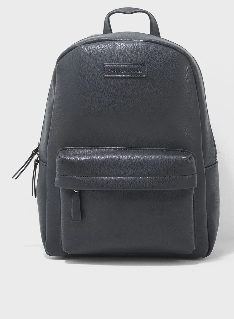 Smith & canova Zip Front Backpack