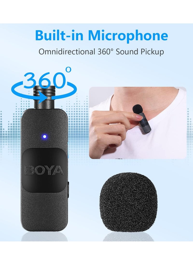 BOYA - BOYA BY-V1 Ultracompact Wireless Microphone System for iOS Devices (2.4 GHz) - Image 1