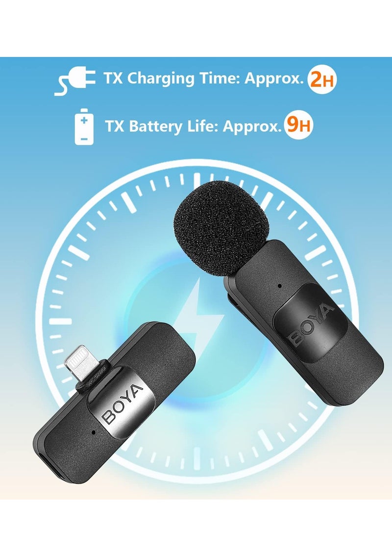 BOYA - BOYA BY-V1 Ultracompact Wireless Microphone System for iOS Devices (2.4 GHz) - Image 1