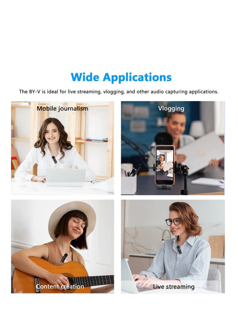 BOYA - BOYA BY-V1 Ultracompact Wireless Microphone System for iOS Devices (2.4 GHz) - Image 1