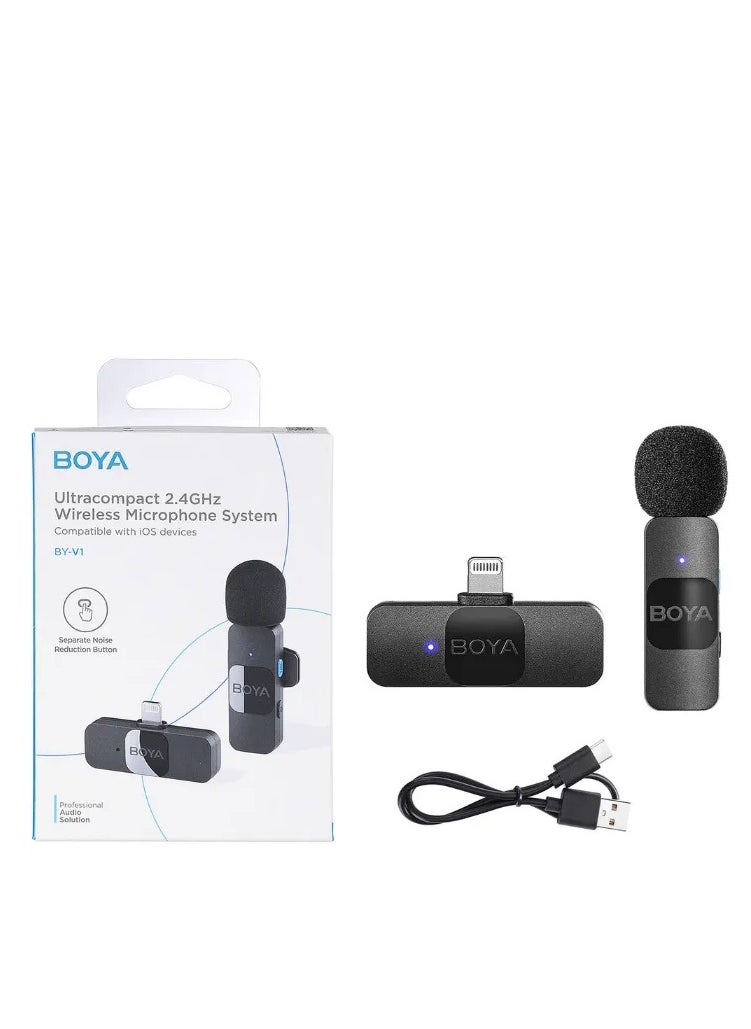 BOYA 2.4G wireless mic kit ( BY-V1  )  - Image 2