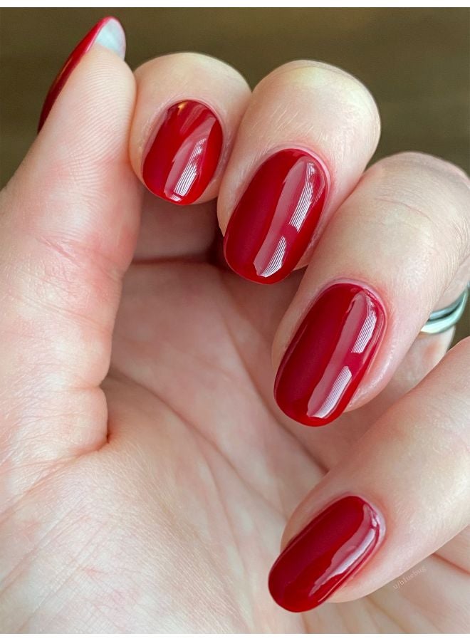 flormar Nail Enamel 365 Fiery Ruby-Pearly - Image 3