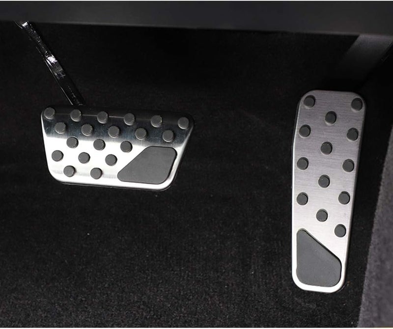 Keptrim Multi-use well optimized build for Charger Challenger Chrysler Stainless Accelerator Gas Brake Pedal Pad Kit for 2009-2021 Dodge Challenger Charger Chrysler300, 2pcs Dust proof - Image 4