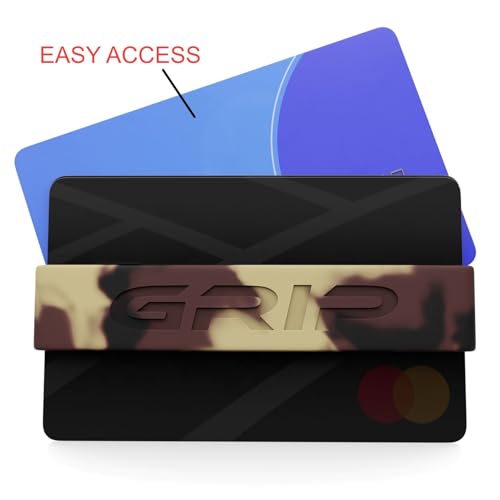 Grip Money Bands (Pack of 3) - BLACK - Premium Silicone Band for Cash & Cards - Slim & Durable Design - Image 5