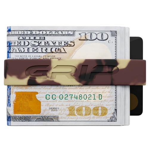 Grip Money Bands (Pack of 3) - BLACK - Premium Silicone Band for Cash & Cards - Slim & Durable Design - Image 3