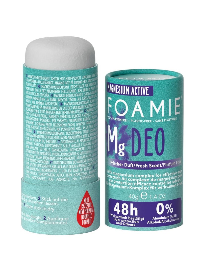 Foamie Solid Deodorant 48H of Protection Rain in the Woods 40g - Image 1