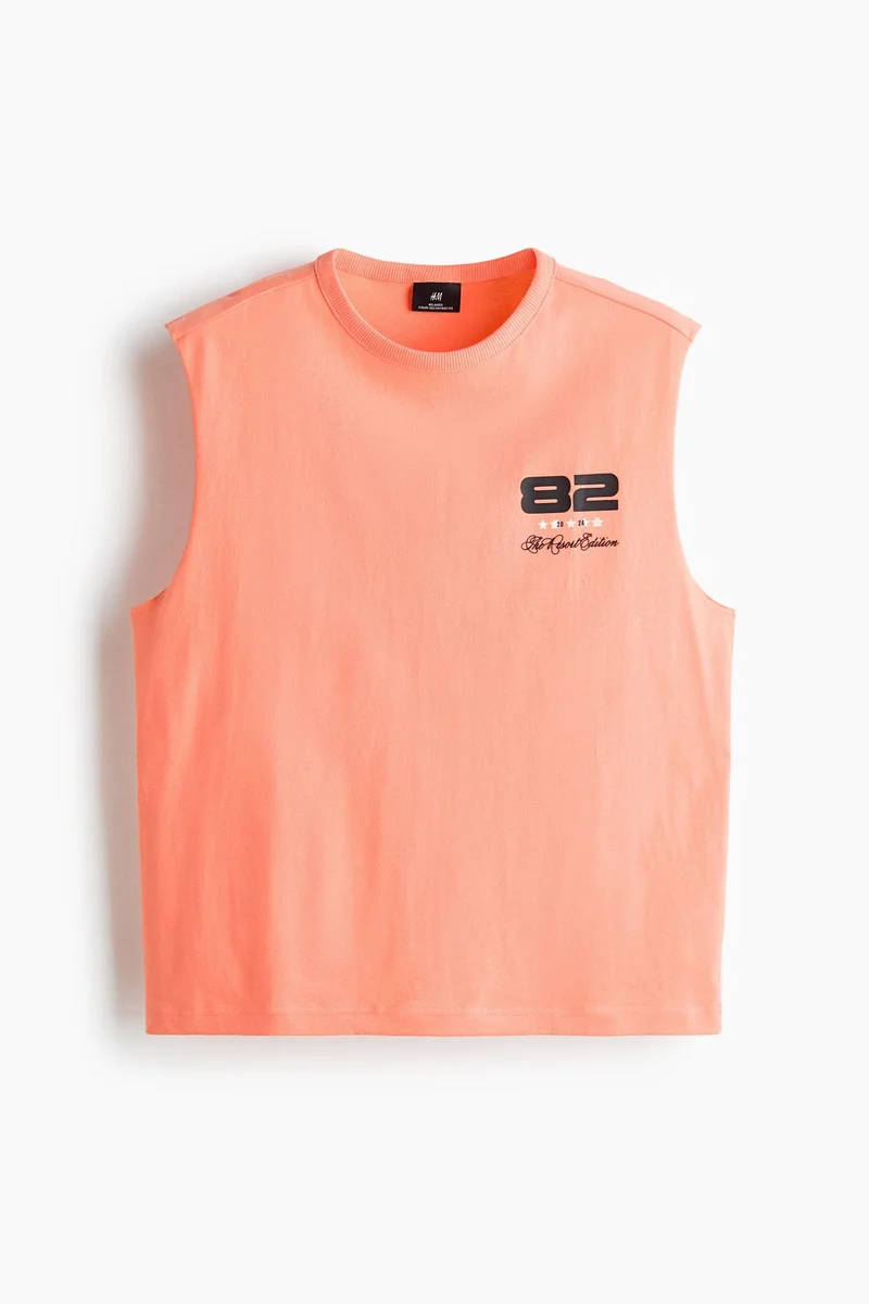 H&M Loose Fit Printed vest top
