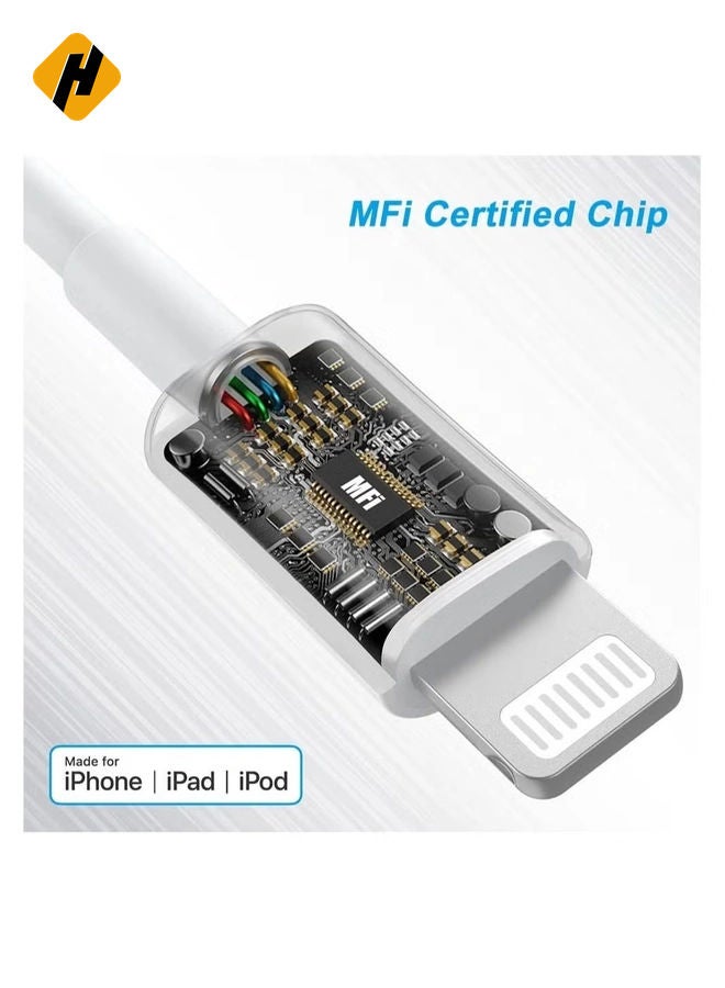 HuHa MFi Certified 20W USB C Fast Charger Plug Cable for iPhone 13 12 Pro Max/Mini/11/XS/XR/X/8 Plus/iPad  - Image 3