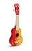 Hape Kids Wooden Toy Ukulele Red - Image 2