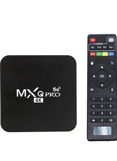 MXQ MXQ Pro 5G Android 13.1 TV Box | Quad-Core Processor | 2GB RAM + 16GB ROM | 4K Streaming | H.265 HD & 3D Support | Dual Band 2.4G/5.8G WiFi | Smart Home Media Player for Seamless Entertainment  - Image 1