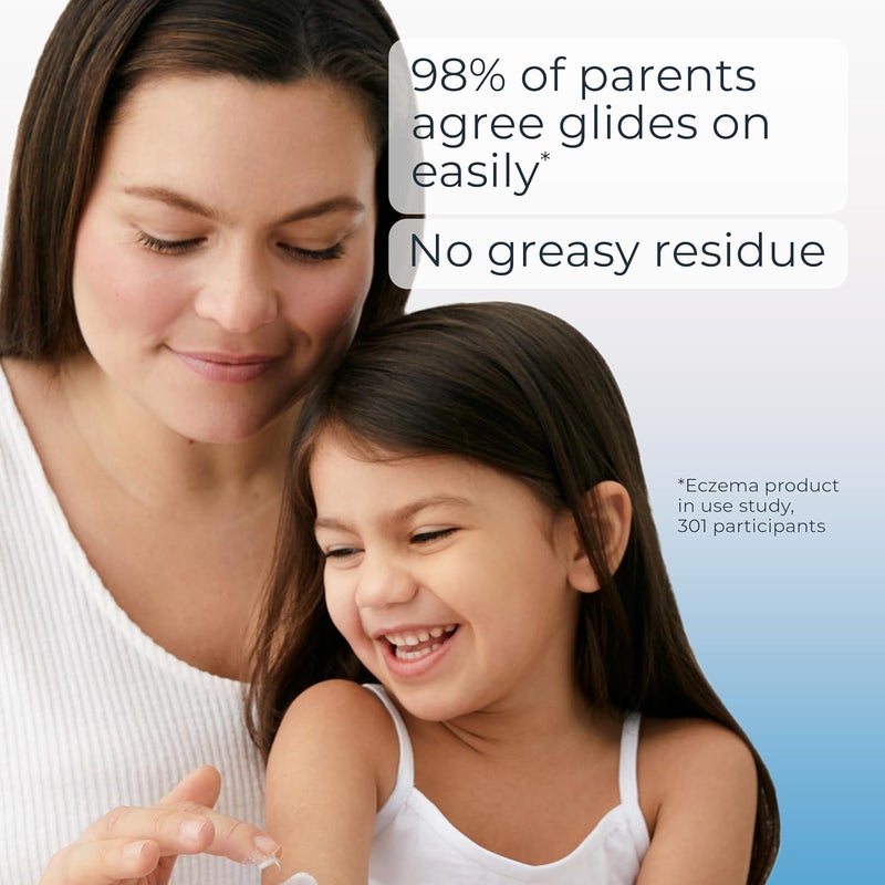 Eucerin Baby Eczema Relief Hydrogel for Dry Itchy EczemaProne Skin with Colloidal Oatmeal Hypoallergenic Fragrance Free and Steroid Free Body Moisturizer for Babies 5 Fl Oz Tube - Image 3