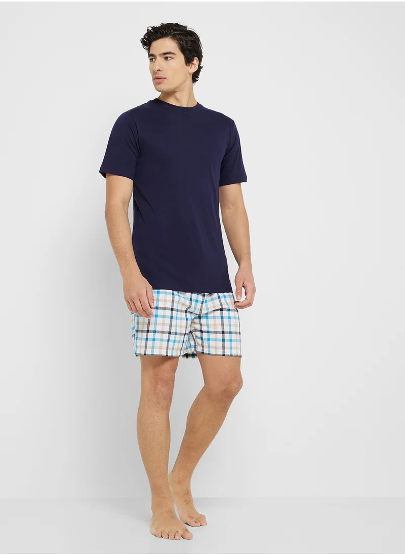 سفنتي فايف Nightwear T-Shirt & Shorts Sets