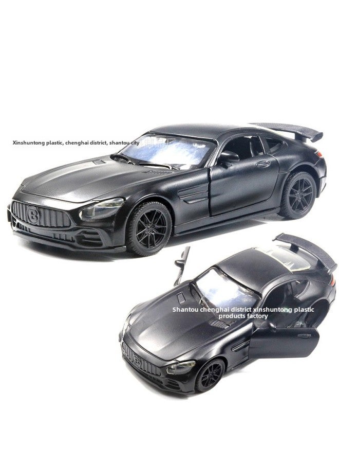 Bulk Alloy Off-road Car Model Open Door Children's Toy Car Boy Cake Ornaments Decoration Generation-Color:"Bubble Bag" 201 Run Black  - Image 1