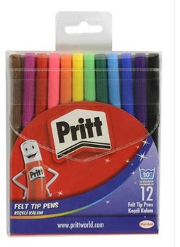 Pritt Felt Pen 12 Colors 