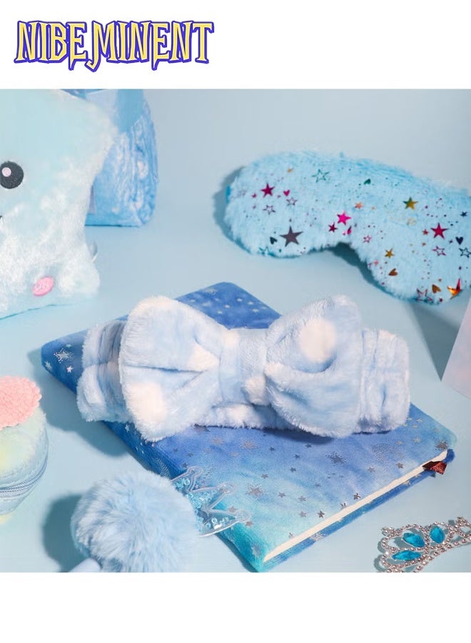 NIBEMINENT Beauenty Ice Star Gift Box Set for Girls Age 6-10, Star Gift Box Set for Girls, Girl Gifts with Blue Blanket Eye Mask and Tumbler, New Year Birthday Children's Day Gifts for Girls﻿ (Blue) - Image 5
