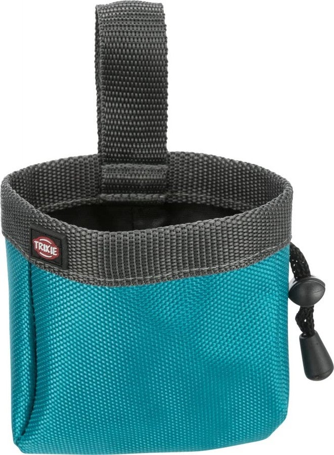 Trixie: - Baggy Snack Bag, Assorted | | Made with Durable Polyester Perfect to Carry on Pet Adventures | Attaches to Your Belt with a Clip and Loop Feature - 8 × 10 cm - Image 1