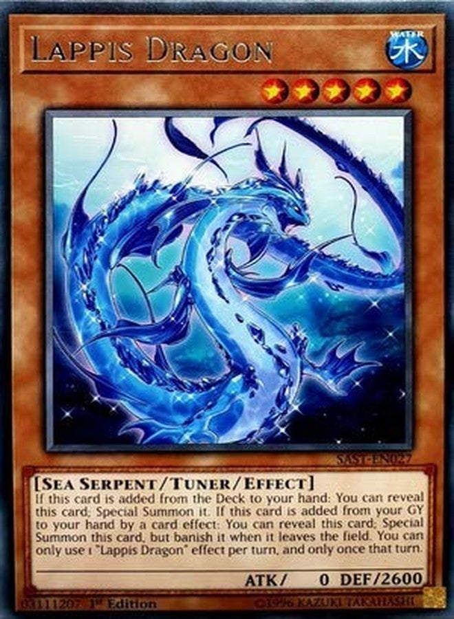 Yu-Gi-Oh! - Lappis Dragon - SAST-EN027 - Savage Strike - First Edition - Rare