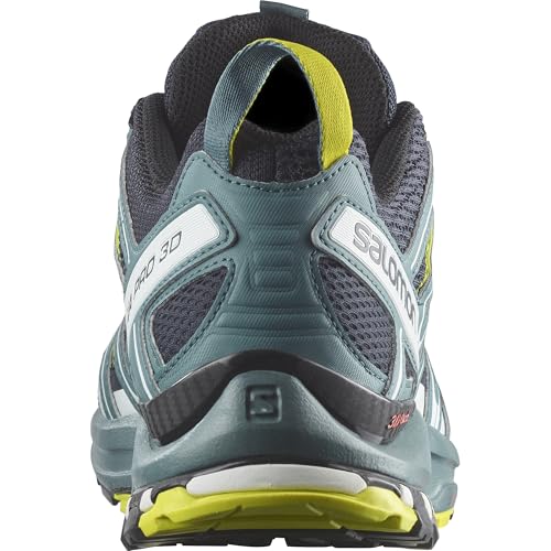 Salomon Men’s XA PRO 3D Trail Running Shoes - Navy Blazer/Hydro/Evening Primrose - 13 - Image 5