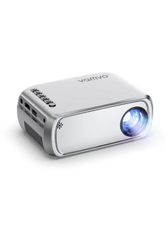 Mini Projector for iPhone, Video Projector Full HD 1080P Supported, Portable Movie Projector Compatible with TV stick/PS4/HDMI/USB, iOS & Android