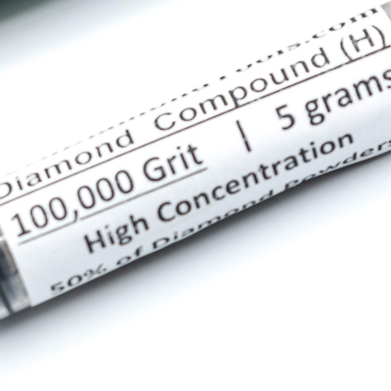 TechDiamondTools Diamond Polishing Compound Polishing Paste USA Made 100,000 Grit 0-0.25 Micron for Marble Glass Metal Rock Jewelry Resin Silver Chrome Gemstone with High Concentration Diamond Powder - Image 3