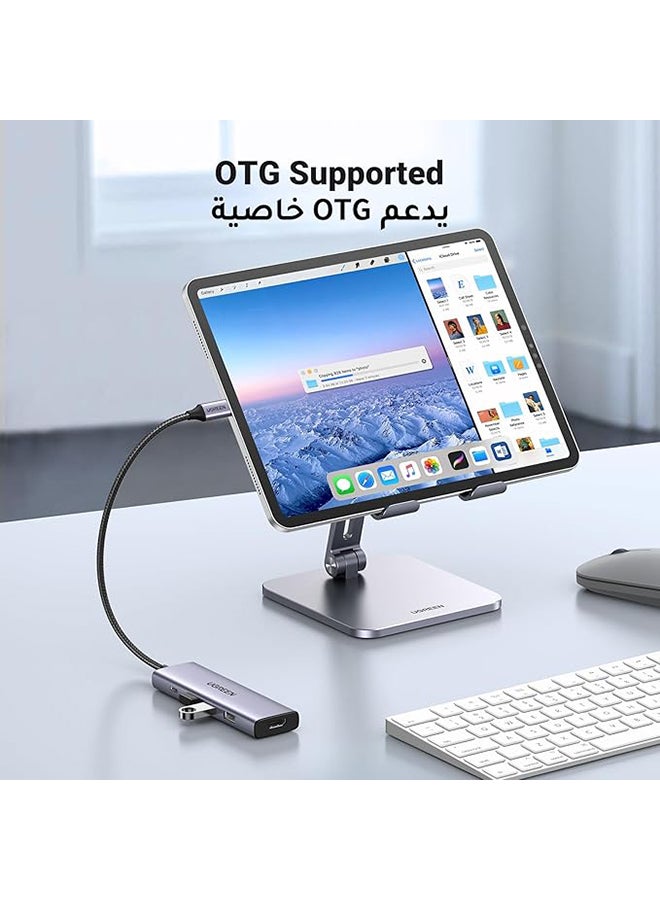 Ugreen Revodok USB C Hub 5 in 1 Multiport Adapter 4K HDMI, 100W Power Delivery, 3 x USB A 3.0 5Gbps Type C Dongle for MacBook Pro/Air, iPad, iMac, iPhone 15 Pro Max, XPS, Thinkpad - Image 4