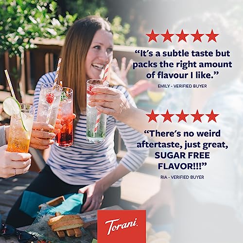Torani Sugar Free Coconut Flavored Drink Syrup 254 fl oz Pack of 4 - Image 5