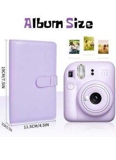 Photo Album with 108 Pockets for Fujifilm Instax Mini 12 /Mini 11/Mini 9 /Mini 8 /Mini 90 / Mini 70 / Mini 40 / Mini Evo Liplay Mini Link Polaroid Photos Instant Pictures Camera Accessories(Purple) - pzsku/Z96C61BAE0890F497B0EAZ/45/_/1720957994/8d7f9b02-d3e8-47a2-870e-4894c29479f2