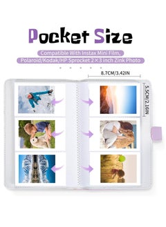 Photo Album with 108 Pockets for Fujifilm Instax Mini 12 /Mini 11/Mini 9 /Mini 8 /Mini 90 / Mini 70 / Mini 40 / Mini Evo Liplay Mini Link Polaroid Photos Instant Pictures Camera Accessories(Purple) - pzsku/Z96C61BAE0890F497B0EAZ/45/_/1720958004/4b14c284-83e7-45b8-9d97-120de648b844