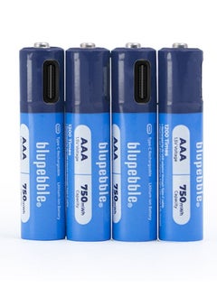 blupebble Blucell Type C AAA 500mAh Rechargeable Batteries  - Image 2