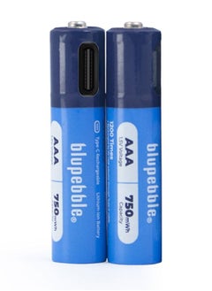 blupebble Blucell Type C AAA 500mAh Rechargeable Batteries  - Image 1